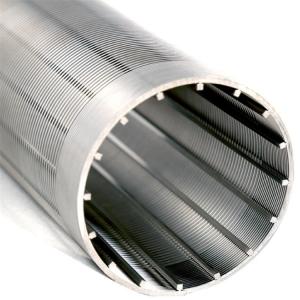 China Diameter 80mm - 500mm Wedge Wire Screen Filter For Water Well wholesale
