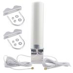 LTE 3G 4G 5G Signal Booster 698-960/1710-2700MHZ 12dBi Double 5m Cable Antenna