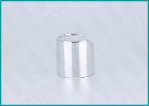 China 24mm Disc Top Cap All Plastic Dispenser Cap UV Coating For Conditioners wholesale