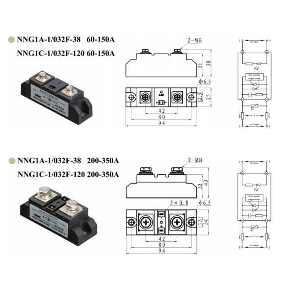 NNG Industrial Series Solid State Relay with Superior Performance for Industrial Applications