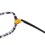 Children'S Optical Round Acetate Glasses Non Prescription Lens Width 45mm