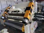 Vacuum Adsorption Single Facer Corrugated Machine , Corrugated Cardboard Making