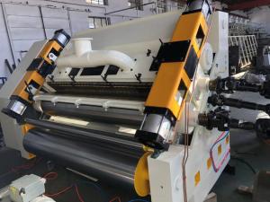 China Vacuum Adsorption Single Facer Corrugated Machine , Corrugated Cardboard Making Machine wholesale