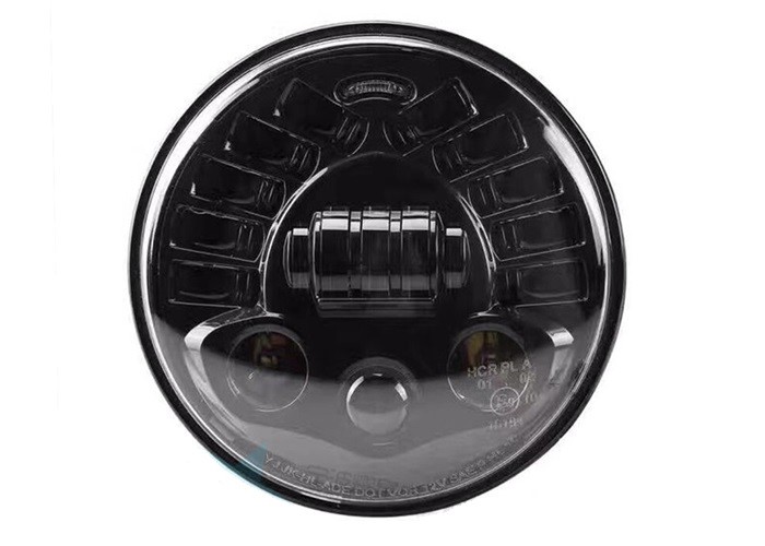 JEEP Wrangler 2007 - 2017 JK Matrix style Xenon Head Lamp Assy Black / Chrome