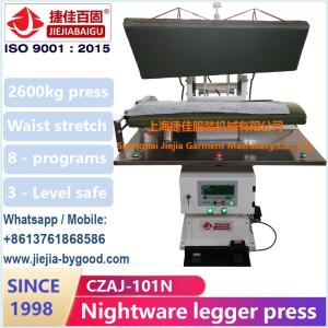 China Waist Stretch Trousers Pressing Machine Dual Cylinder Sleeping Pants Legger Press wholesale