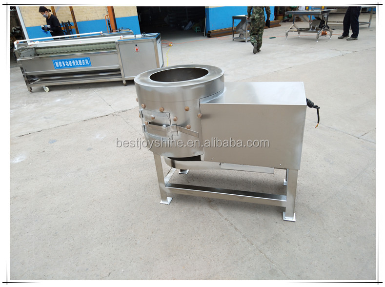 Stainless Steel 1400r/min Automatic Electric Chicken Feather Plucker Machine