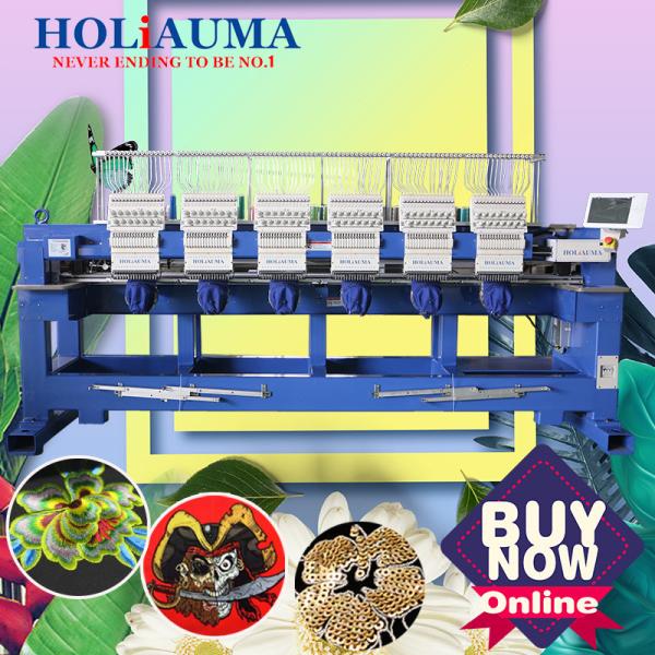 As good as tajima embroidery machine HO1506H 400*450mm cap t-shirt flat 3d 6