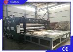 2250 Chain Feeding Printer Slotter Die Cutter / Semi Auto 2 Color Carton Box