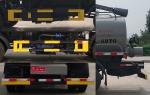 Customizable Sewage Suction Truck 4.17 Cubic Meter Suction Sewage Truck