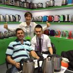 2019 hot selling cheap red 201 304 stainless steel electric kettle