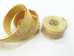 China Yellow Conveyor Tape Machine Garniture Tape For Cigarette Production wholesale