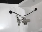Single Door Ss Bathroom Vanity LED Mirror Cabinet / Illuminated Wall Cabinets