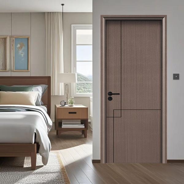 Residence WPC Hollow Door Gross Weight 35-45Kg/Set For Water-Resistant Internal