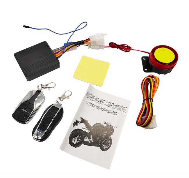 0.3kg Two Wheeler Security System , Iso DC12V Dirt Bike Alarm