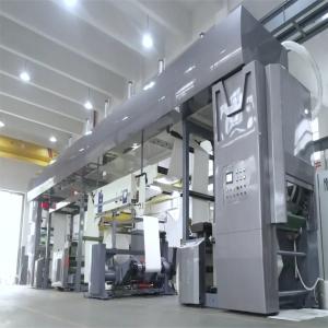 China High Speed Wide Web Paper Cup Box Flexographic Printing Machine With Air Doctor Coater wholesale