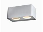 Delicate 2*7Watt Double Suface Mounted Interior Square Spot Downlight 240*120