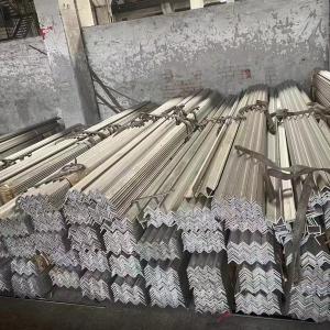 China SS 201 Angle Size 50*50*5 Hot Rolled 201 Stainless Steel Angle Bar Sizes 3# 4# 5# 6# NO 1 Surface wholesale