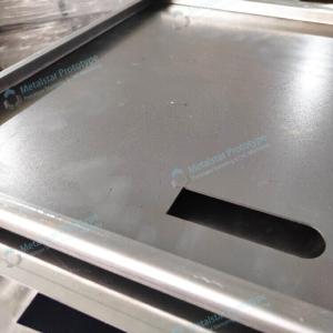 China Quick turn sheet metal prototype bending for electrical equipment wholesale