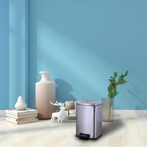 China Corrosion Proof 260mm Height Mini Stainless Steel Trash Can wholesale