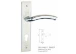 Entrance Interior Door Knob Sets 7 Layers Electroplating Customized Lever Length