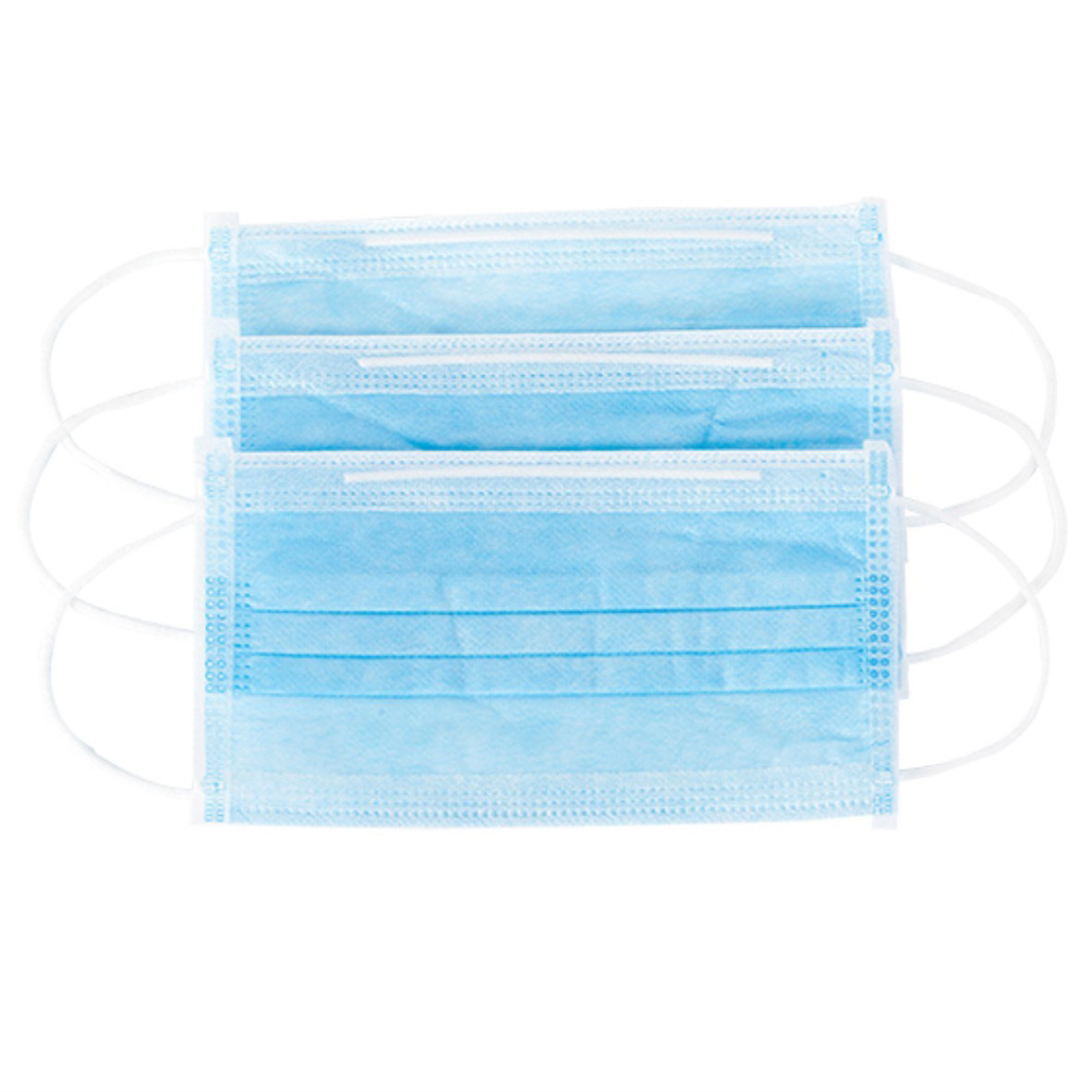 Non - Woven Medical Surgical 3 Ply Disposable Face Mask With Earloop