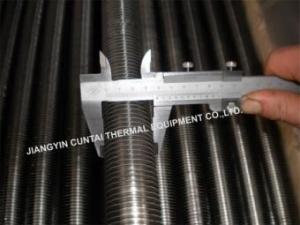 China Solid OD31.8 Mm L/LL/KL Type Fin Tube , Overlapped LL Foot Soldered Fin Tube wholesale