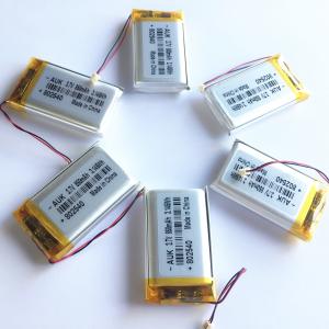 China 402040 502040 602040 702040 802040 902040 102040 3.7V Lithium Ion Polymer Battery For Home Applianc wholesale