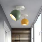 Nordic modern minimalist Ceiling Lights creative Led pink ceiling light(WH-MA