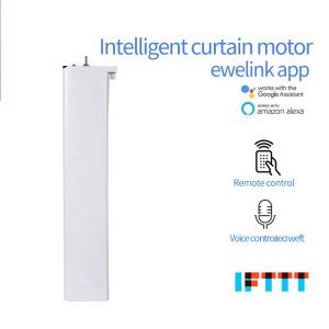 China Apartment Smart Curtain Motor Wifi 38db Voice Control Silent System wholesale