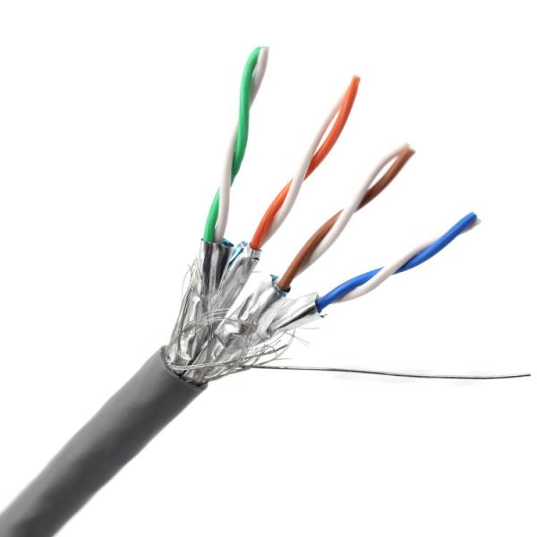 SFTP Cat7 Cat 7 Cat6a Cat8 Network Lan Cable Fast Transmission Low Loss 100m