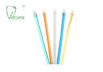 Clear Body Colorful PVC Dental Suction Tip Disposable Saliva Ejector
