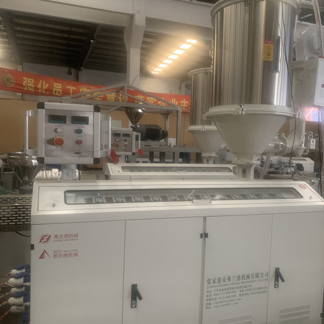 100mm PP Pe Pipe Production Line Touch Screen Plc Control