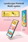 21inch LCD Segment Display Advertising Digital Signage Bar Stretched