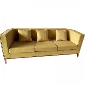 China Gentle Three-Person Sofa Home Hotel Furniture Living Room wholesale