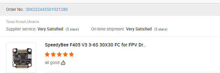 SpeedyBee F405 Mini Fixed Wing Flight Controller For FPV Racing Drones Quadcopters Plastic ArduPilot/INAV Compatible