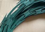 Galvanized Gi Barbed Wire Fencing Triple Twist Gi Barbed Wire Blue/Green/Red 26