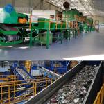 Domestic Waste Sorting Shredder Line Old Furniture Crushing Packaging Plant