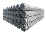 Rust Proof Hot Dip Galvanized Tube 6m Length Black Painting Surface For Fluid