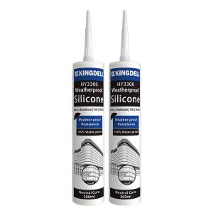 China Neutral Adhesives Waterproof Fast Cure Silicone Sealant For Marble wholesale