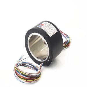 China Wrapping Machines 60rpm Through Bore Slip Ring Stainless Steel Housing wholesale