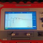 10" Touch LCD TDR Cable Fault Locator 65km Automatic Distance Measurement