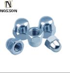 Food Beverage Industry M6 M8 M12 Zinc Plated Carbon Steel Hex Domed Hat Cap Nuts