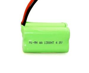 China AA 1300mAh 4.8 Volt Battery Emergency Lighting NiMH Cells Long service life wholesale