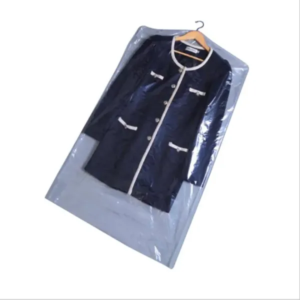 Warning Word Random Printing Garment Packaging Bag Clear Garment/Laundry/Clothing Bag