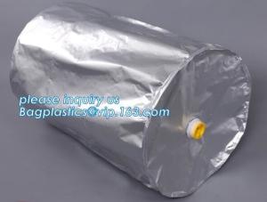 China Aluminium Foil Liquid Protective Lining Bag With Valve, Barrels Bucket Pail Drum Liner IBC Tank Liner Oil Packaging wholesale