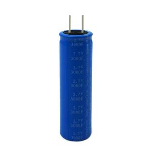 China Home Solar Power Super Capacitor Battery 2.7V 3000F Portable Radial Type wholesale