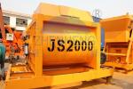 2m3 Horizontal Twin Shaft JS2000 Concrete Mixer Machine For Construction