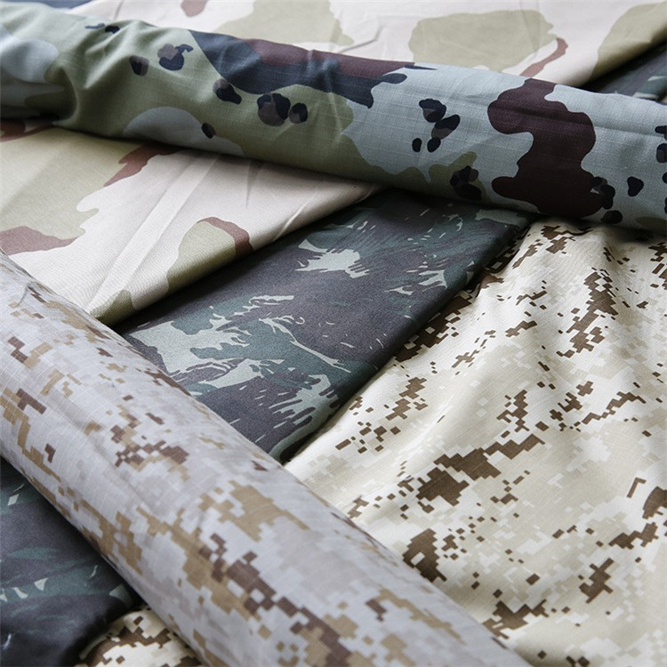 Poly Cotton Ocp Waterproof Camo Fabric 235gsm Oeko Tex Standard 100