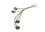 PBT 9 Pins 4 Branch 3.96mm Pitch Cable Wiring Harness