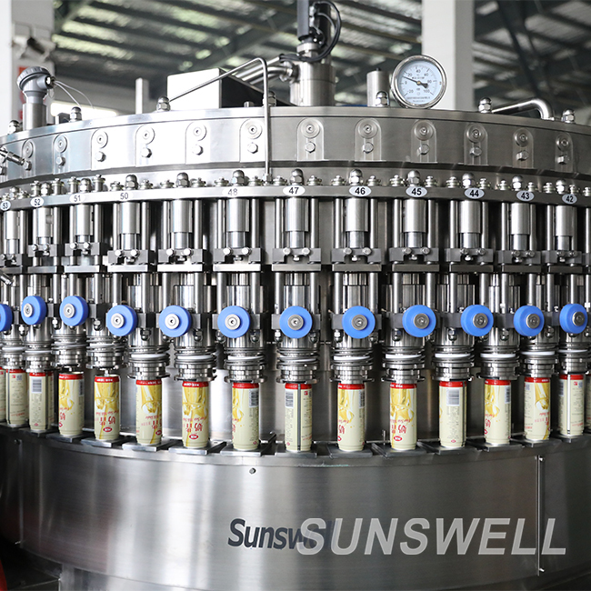 18000CPH 200ml CSD Carbonated Soft Drink Canning Production Line